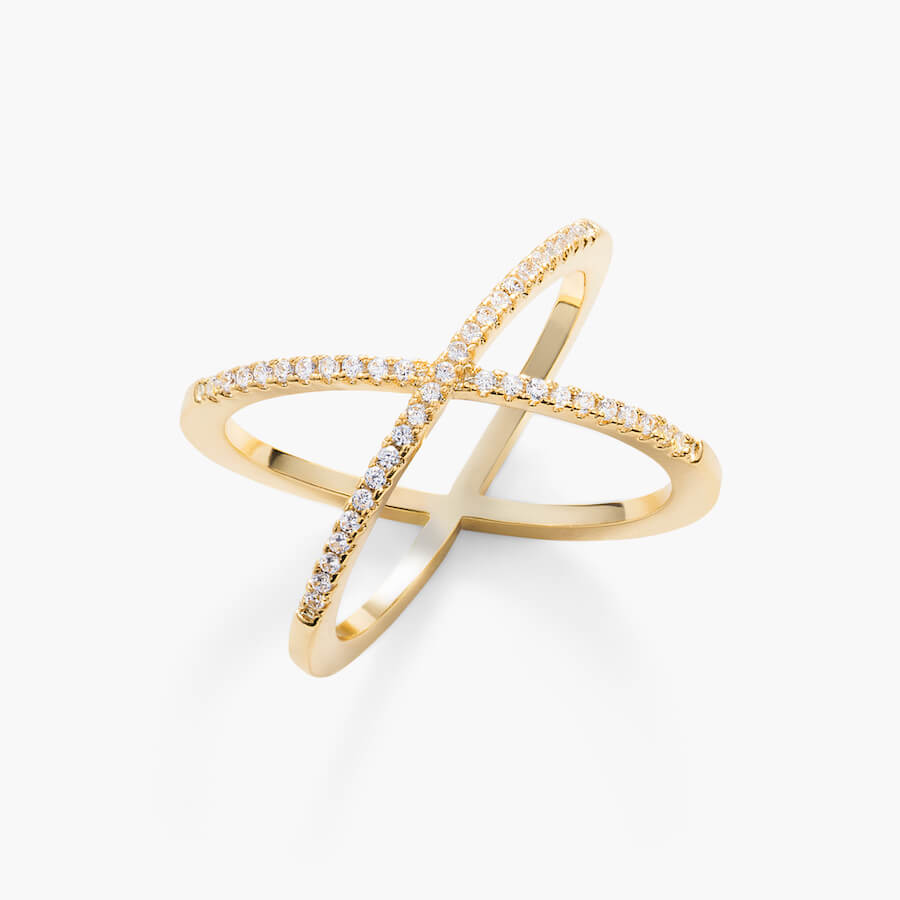 Funkelnder X-Ring