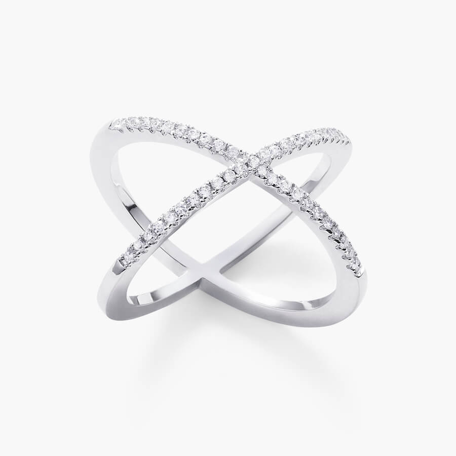 Funkelnder X-Ring