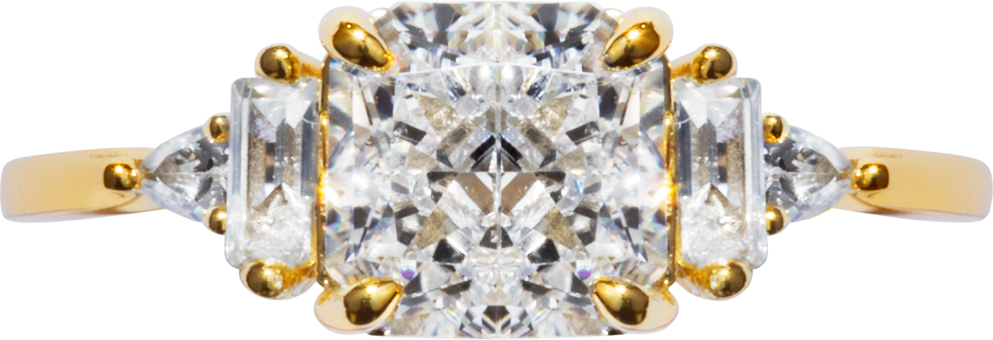 Square Crushed Ice Ring