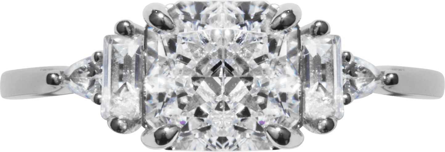Square Crushed Ice Ring