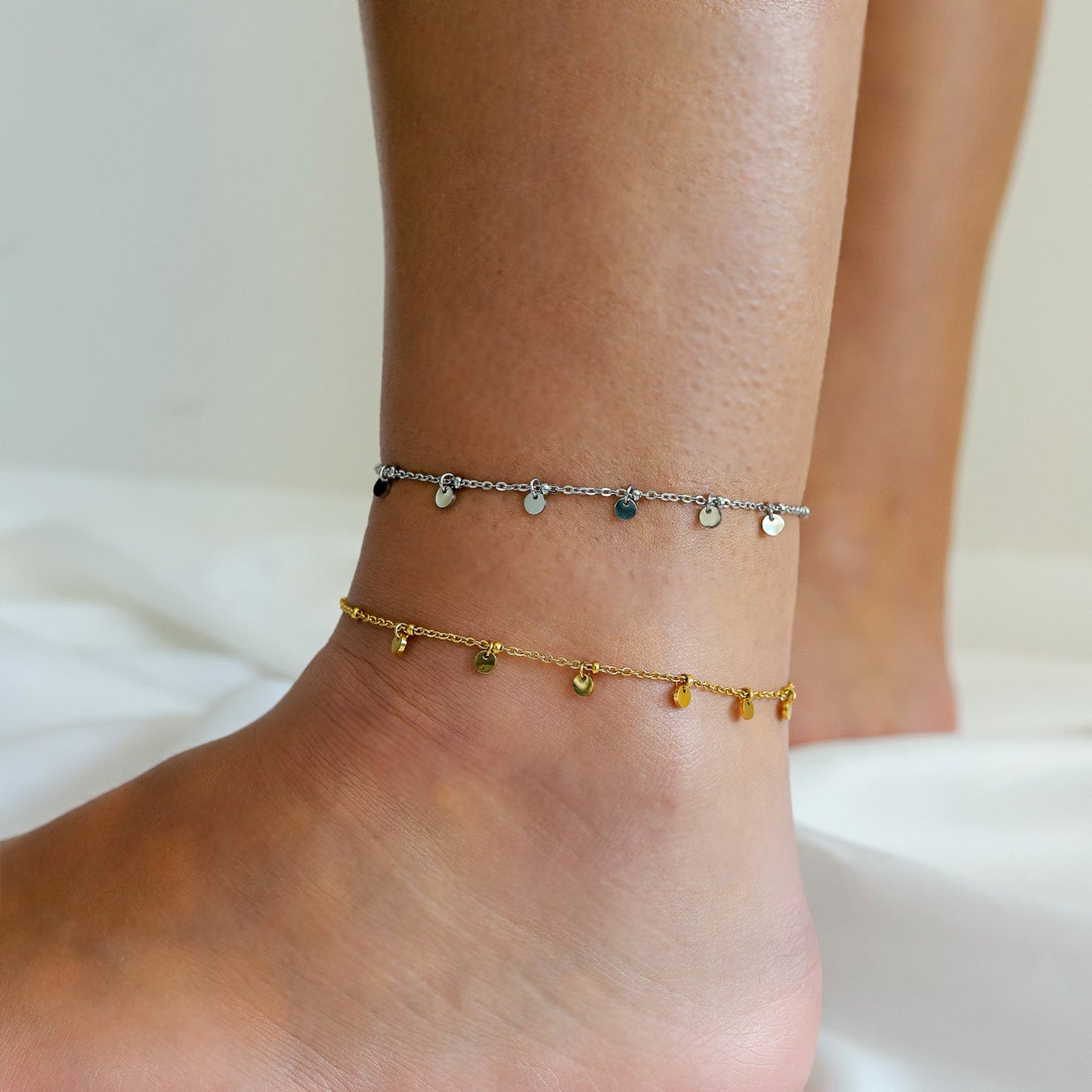 Fußkette „Coin Charm“