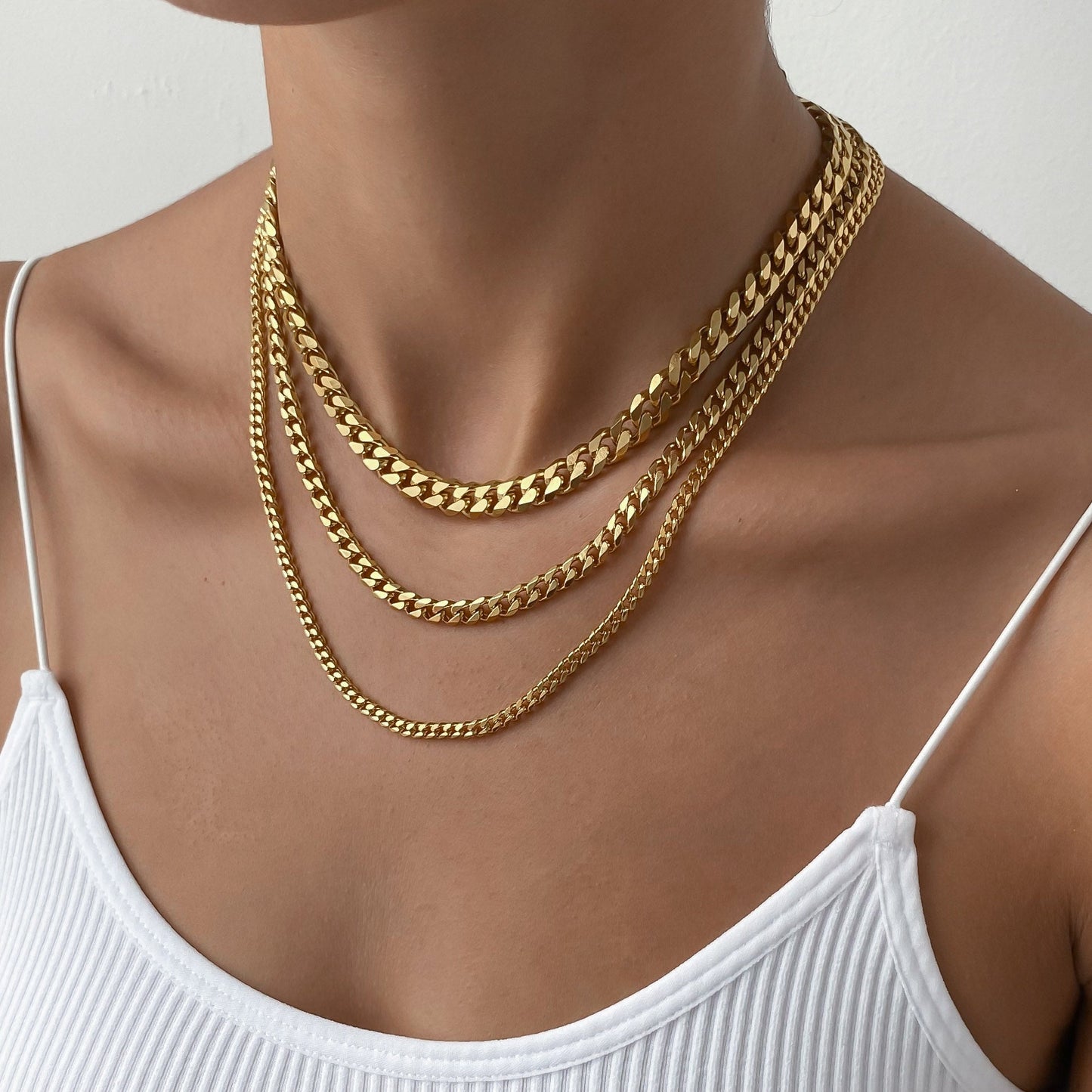 Klassische Cuban Chain – Gold