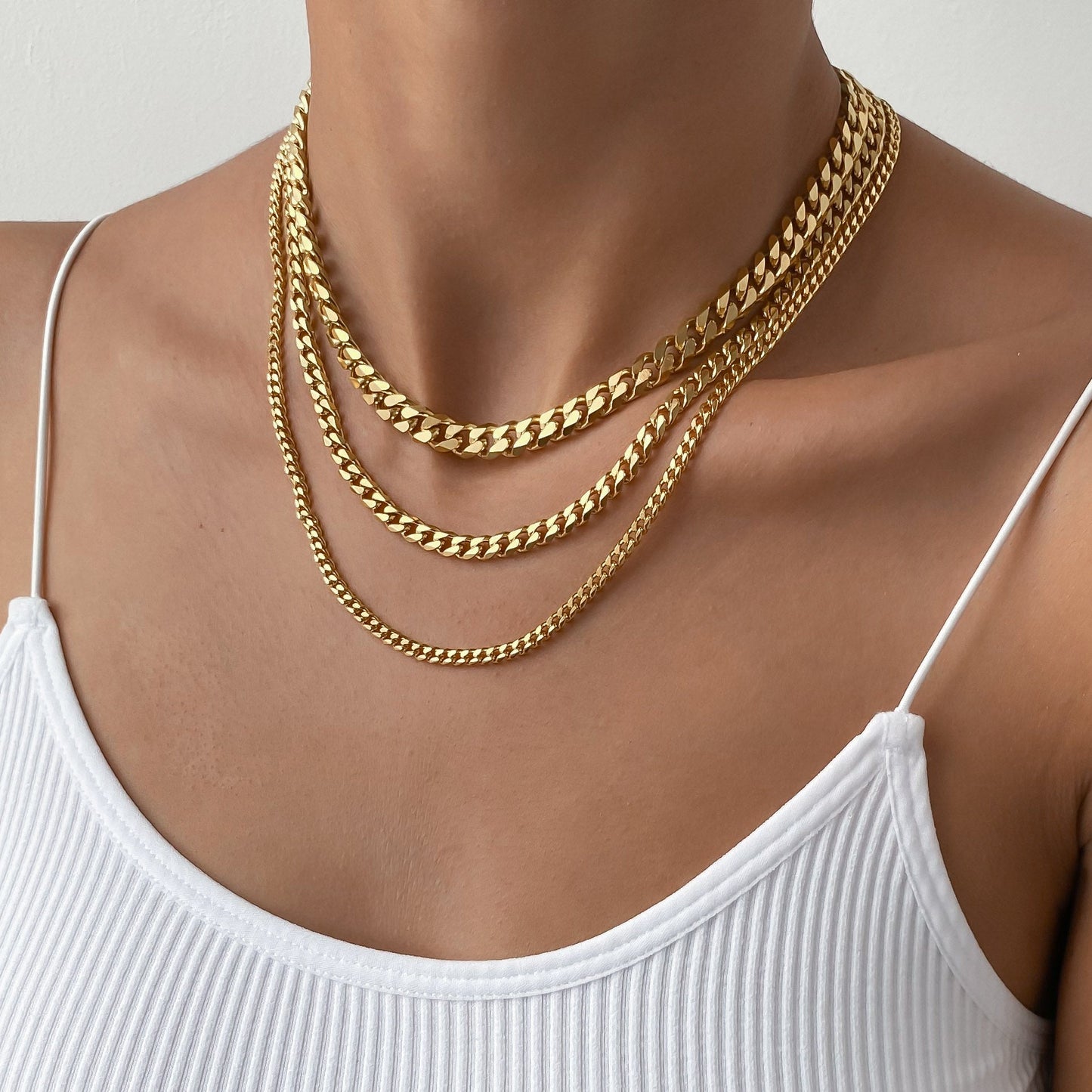 Klassische Cuban Chain – Gold
