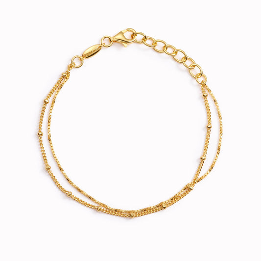 Doppelketten-Armband