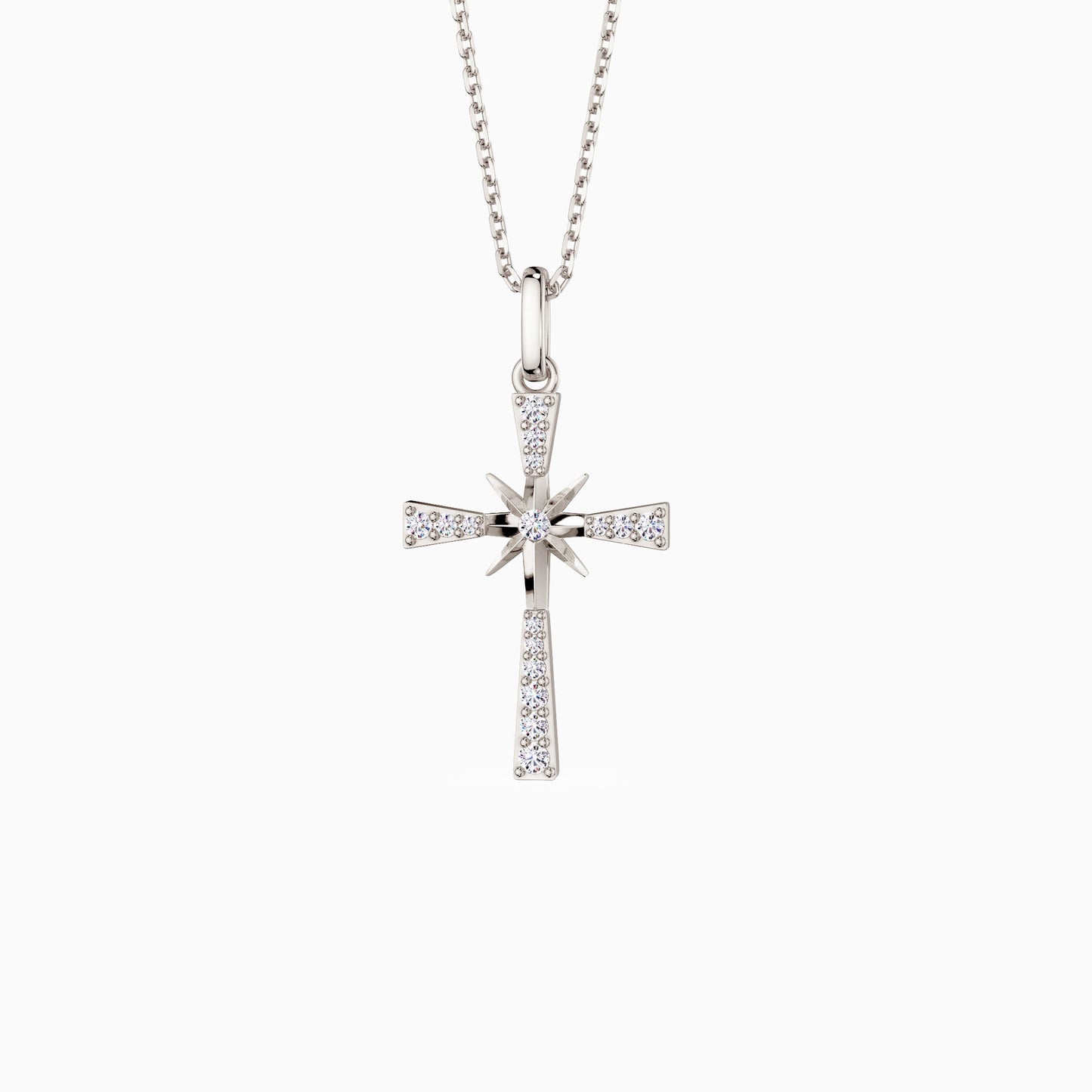 Sternenlicht Kreuz Kette
