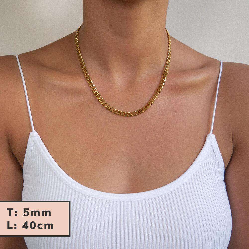 Klassische Cuban Chain – Gold