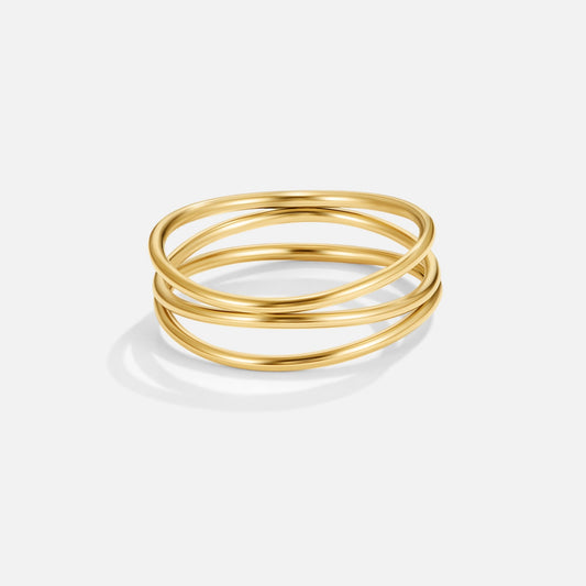 Unendlichkeitsschleifen Ring