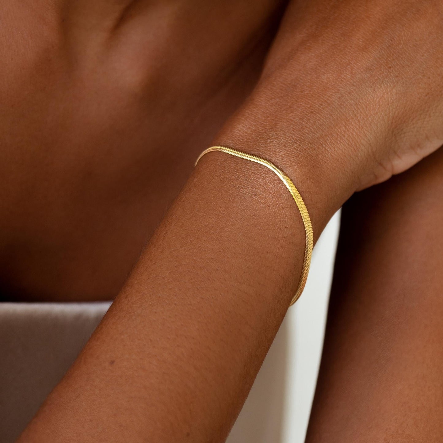 Schlangenketten-Armband