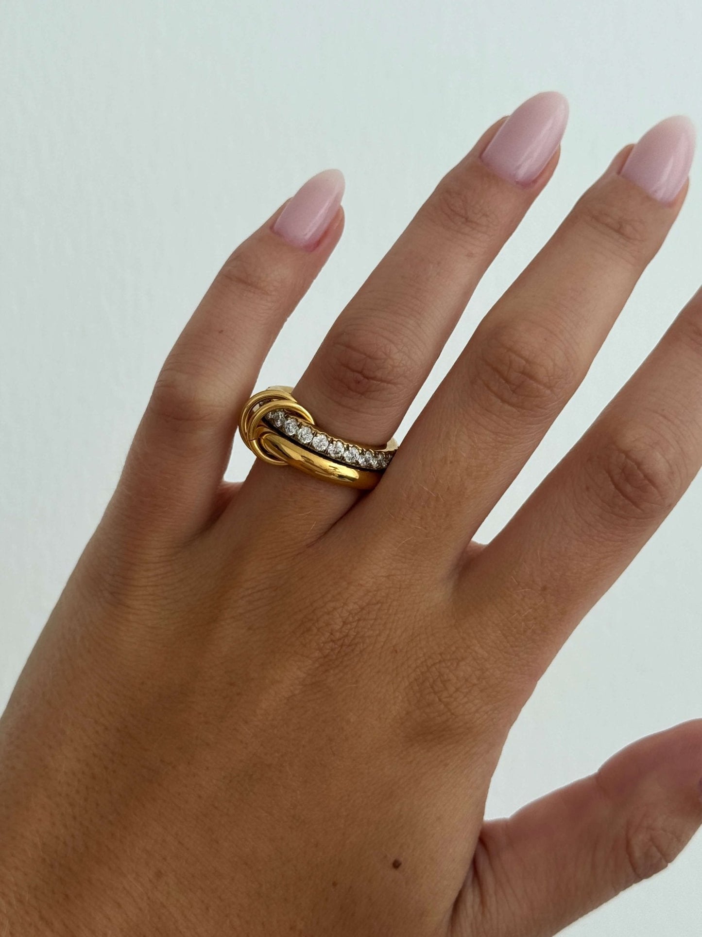 Ring „Eternity Twist“