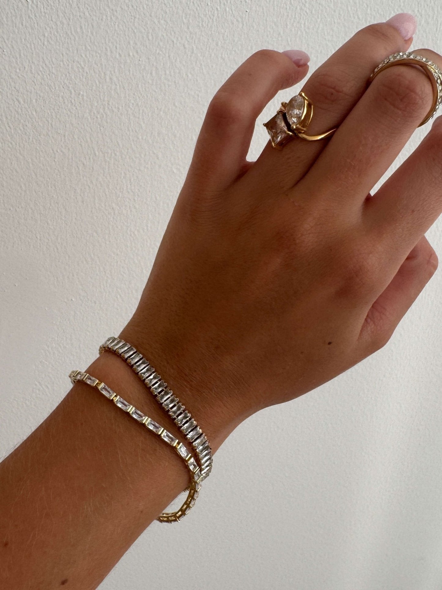 Glanzlinie Armband