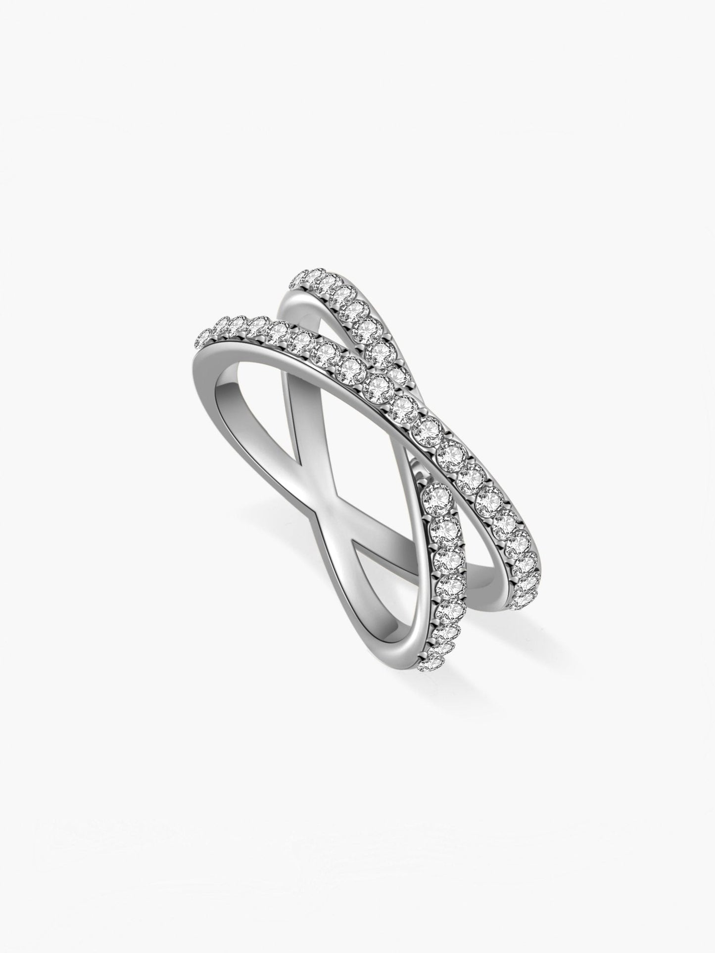 Glanzkreuz Ring
