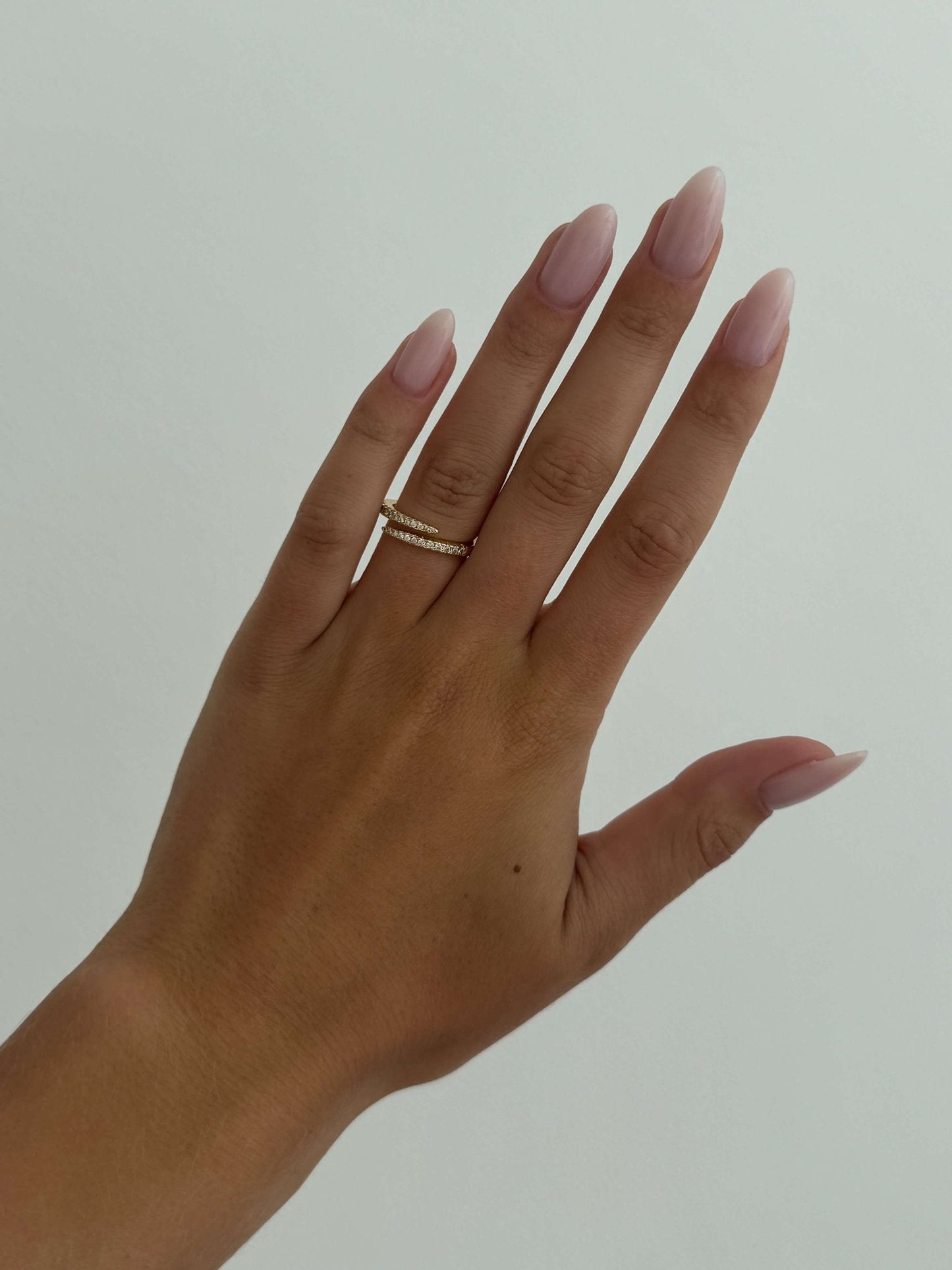 Funkelband Ring