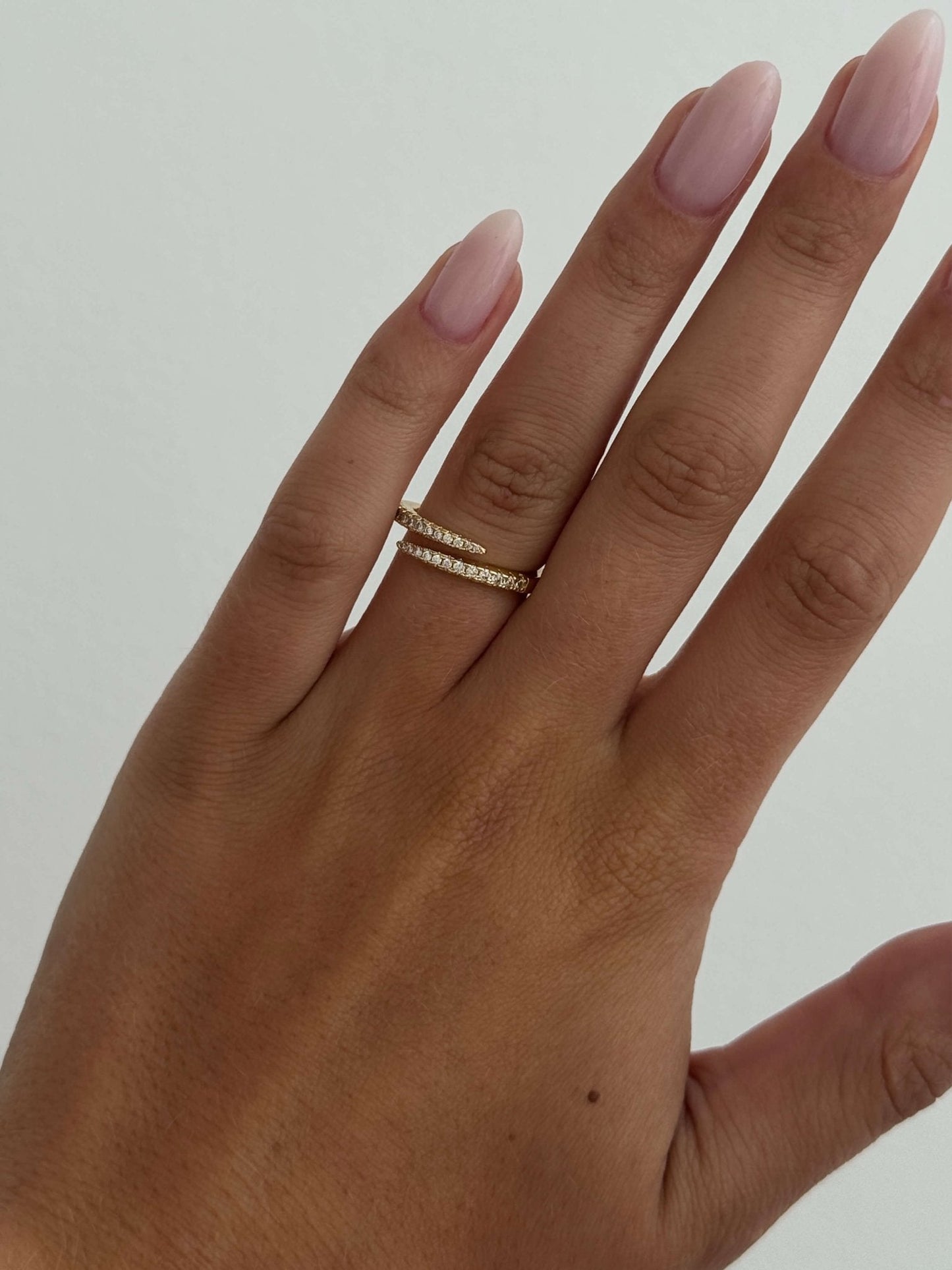 Funkelband Ring