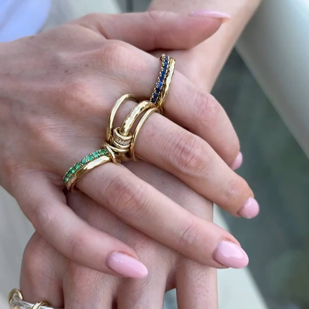Statement Glieder-Ring