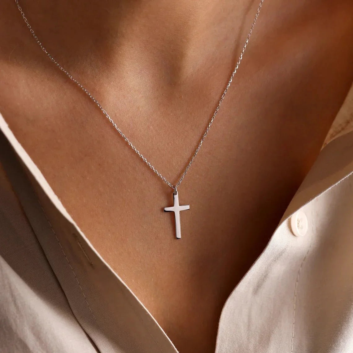 Kreuz Anhänger Kette