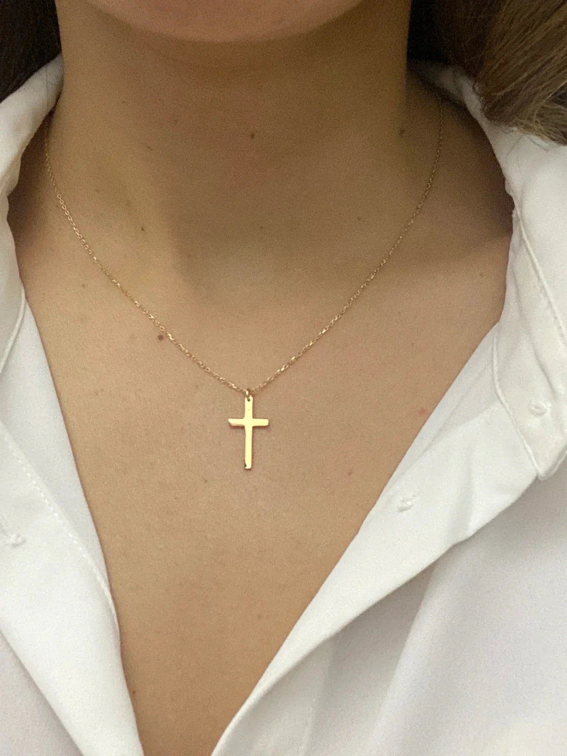 Kreuz Anhänger Kette