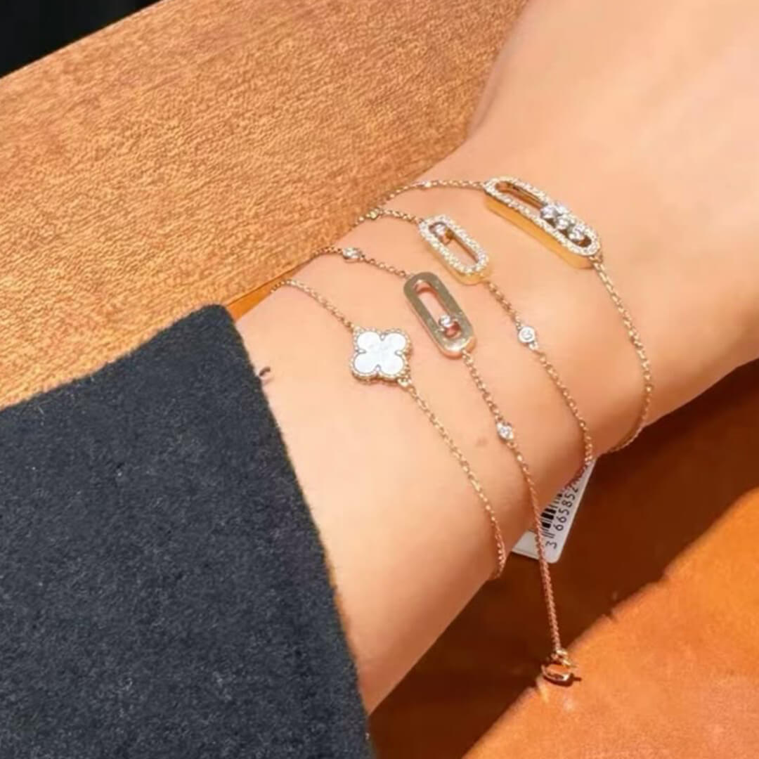Glanzglied Armband