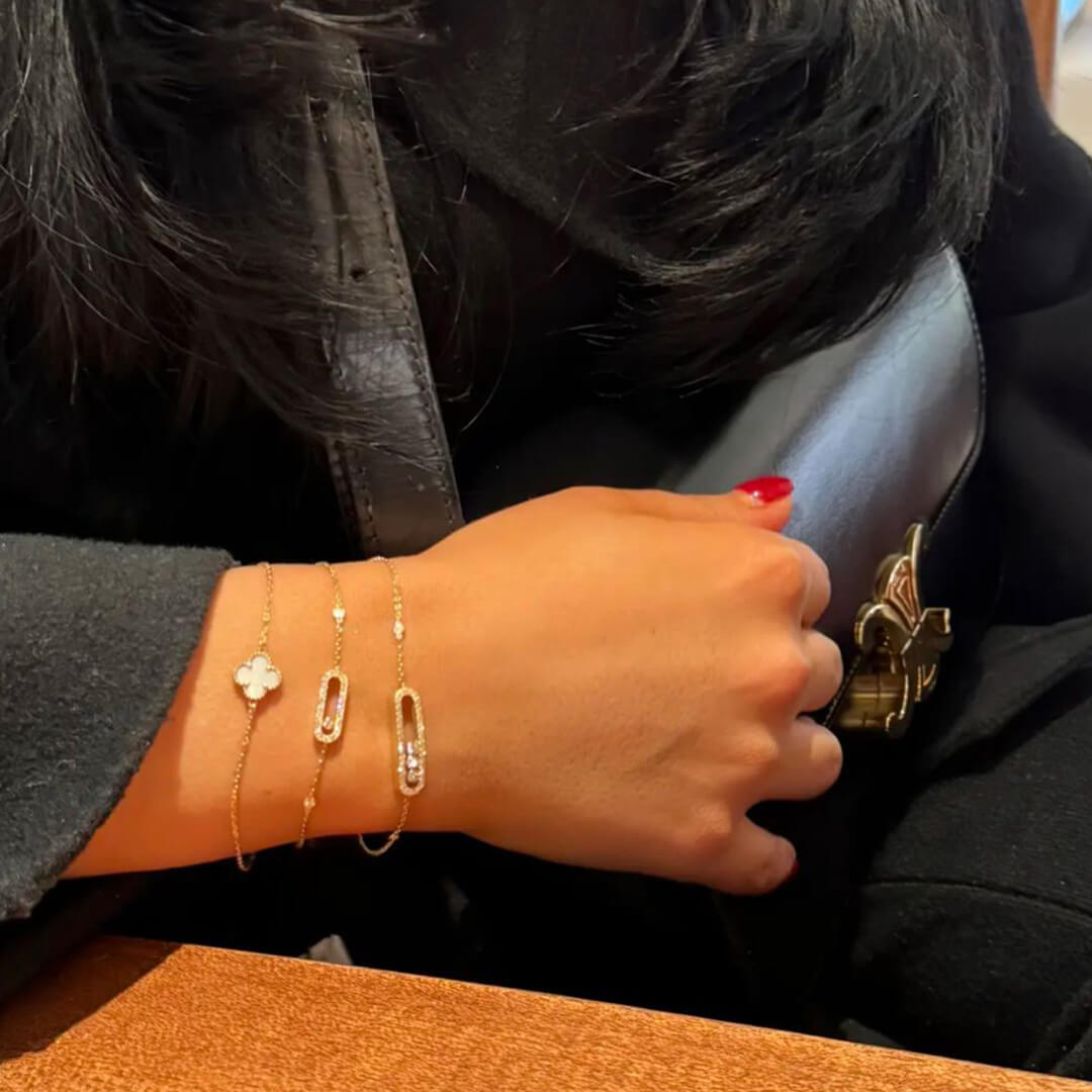 Glanzglied Armband