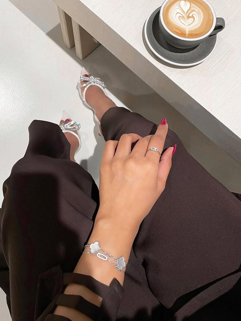 Glanzglied Armband