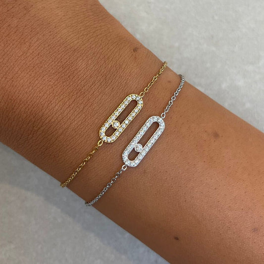 Glanzglied Armband