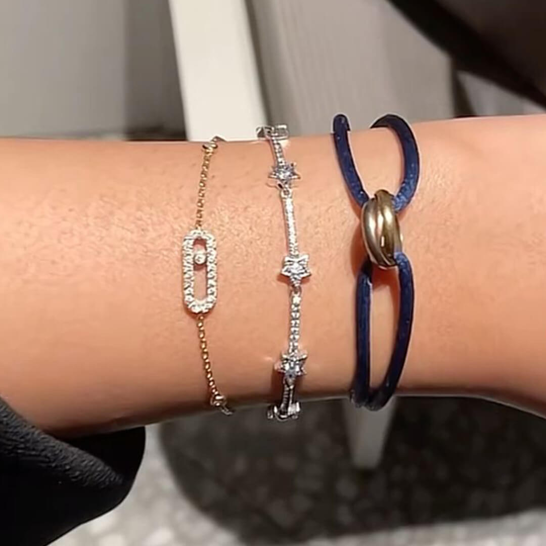Glanzglied Armband