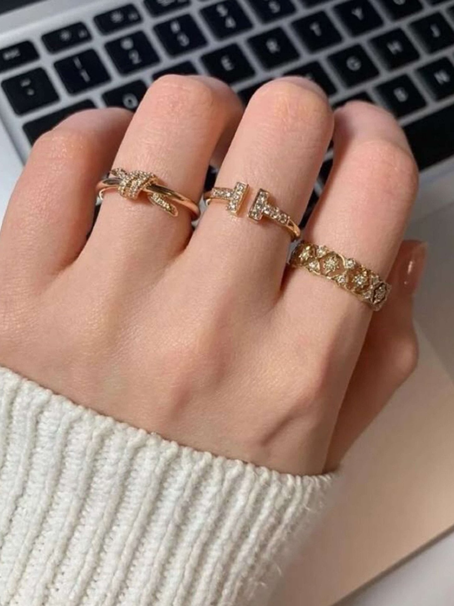 Knotenring Eleganz
